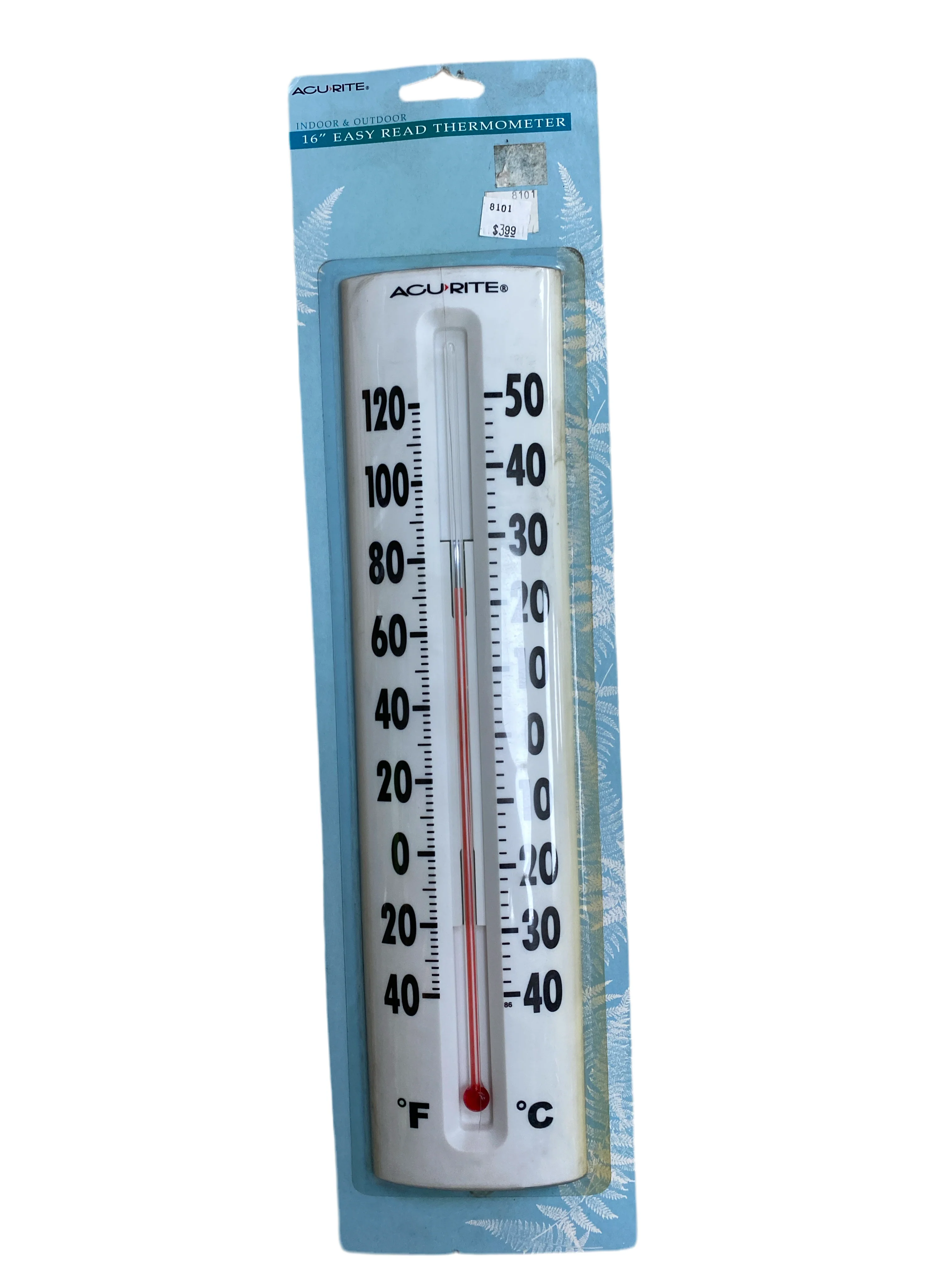 16" Indoor/Outdoor Thermometer