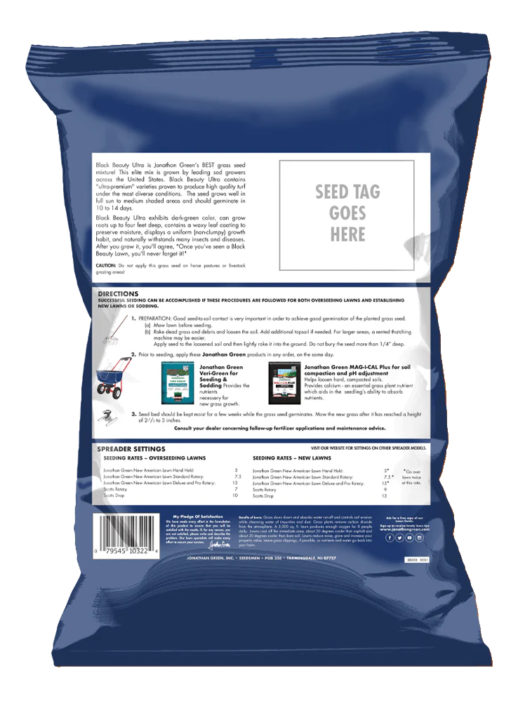 (6013) Black Beauty Ultra Grass Seed (per lb) - Image 2