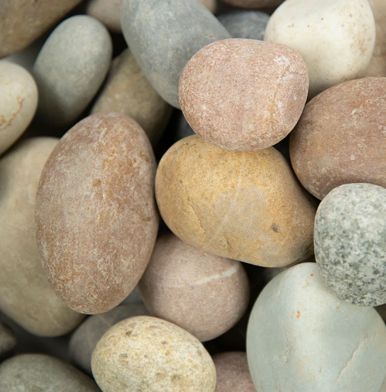 (6044) Amazon Multi Pebble 1-2.5 inch, 40lb bag
