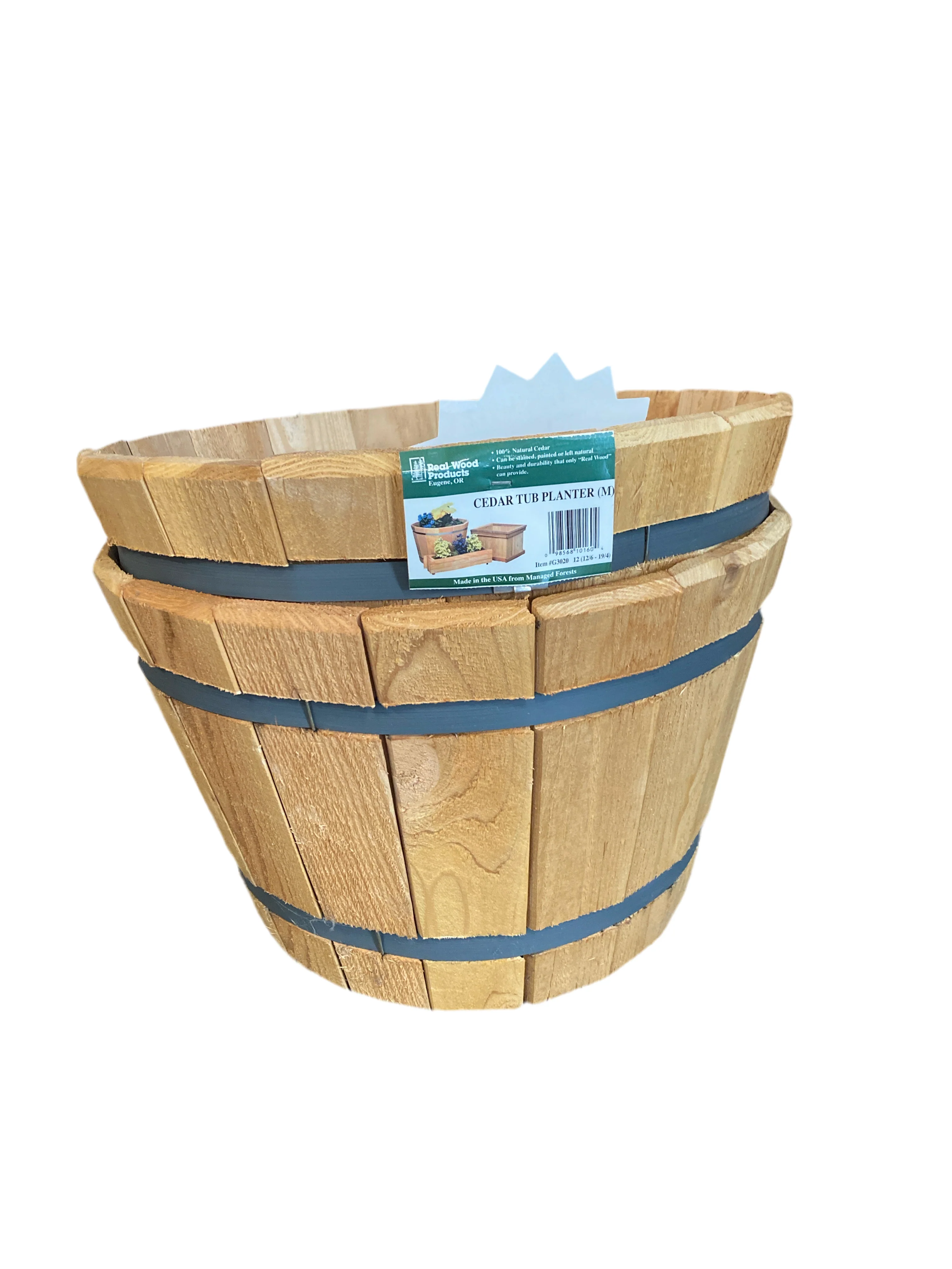 (6872) - Small Cedar Tub