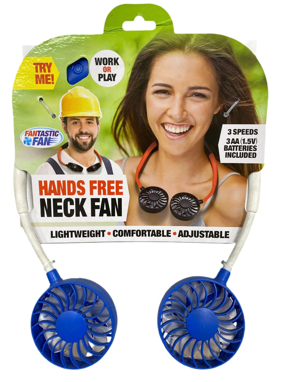 (8292) Hands Free Neck Fan