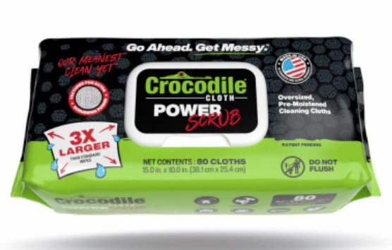 (89913) - Crocodile Cloth Power Scrub
