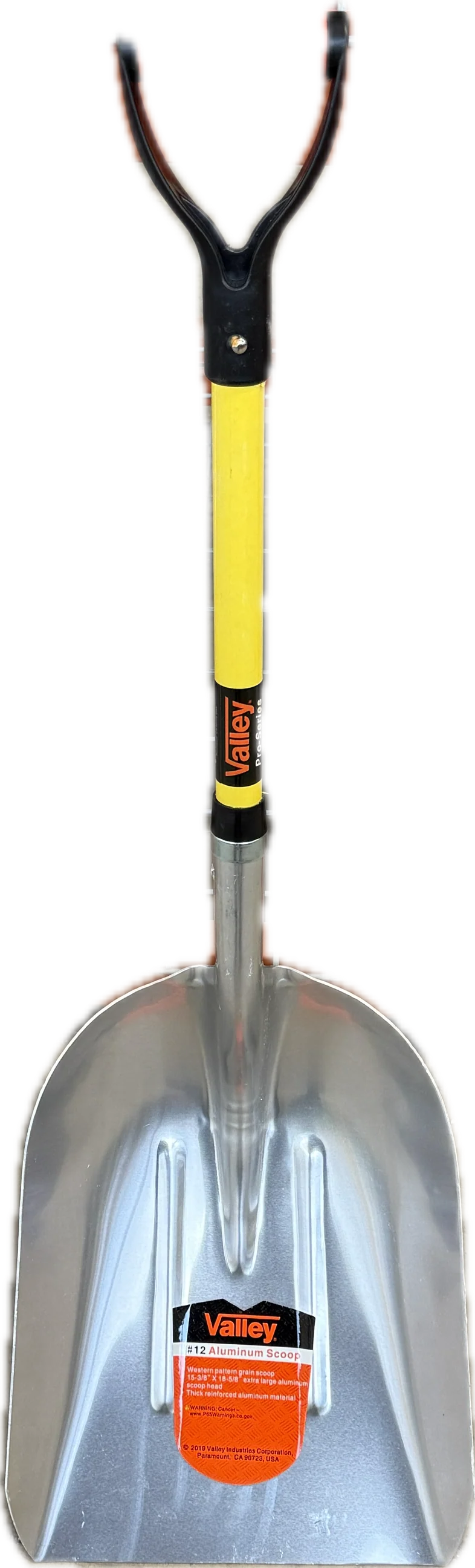 (8227) - Fiberglass D-Handle Aluminum Scoop Shovel - Image 2