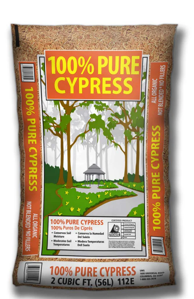 (112E) Estate Cypress Mulch (2 CF)
