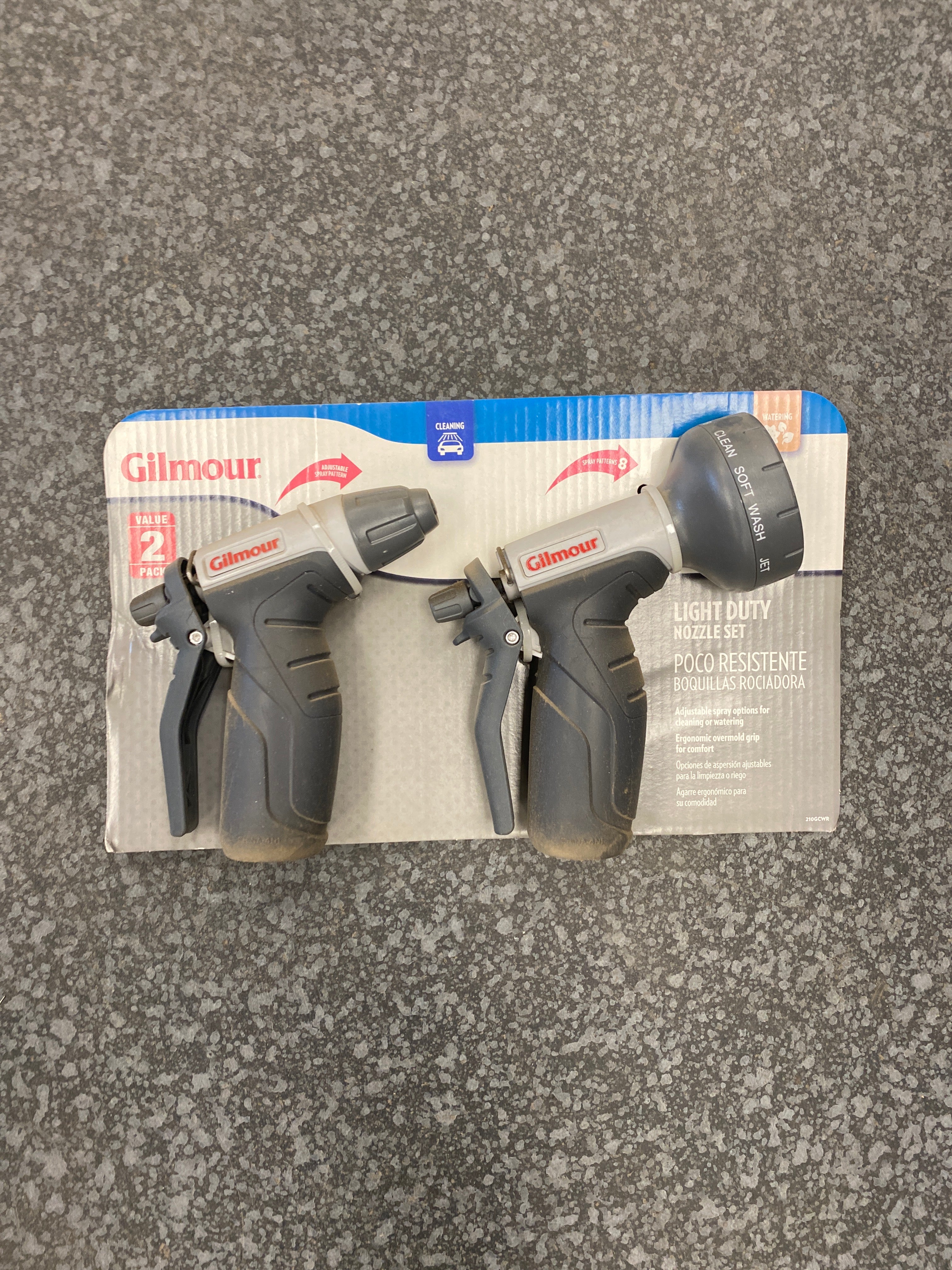 (8959) Gilmour Light Duty Nozzles 2 Pack