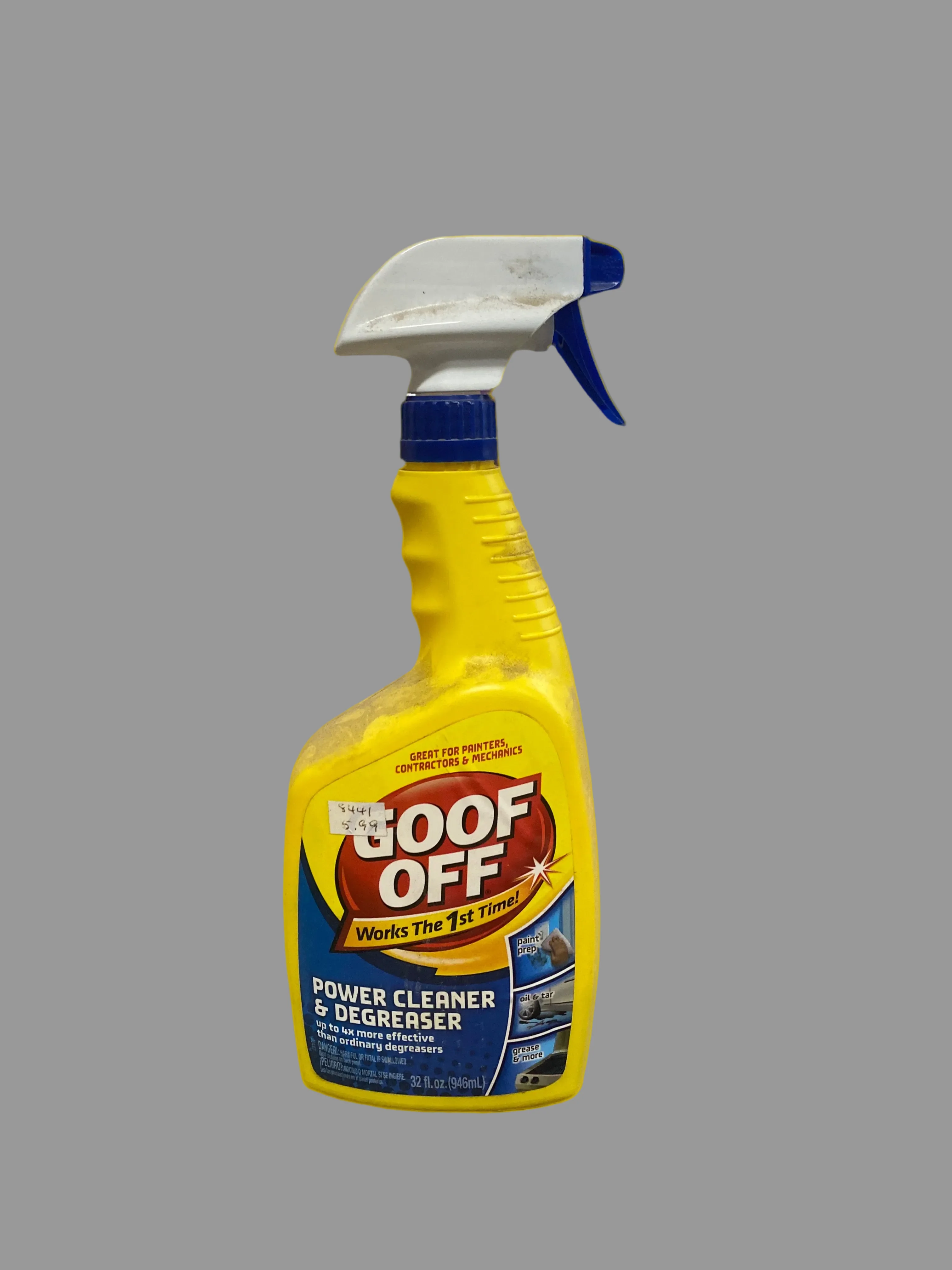 (8441) - Goof Off Spray Cleaner 32oz